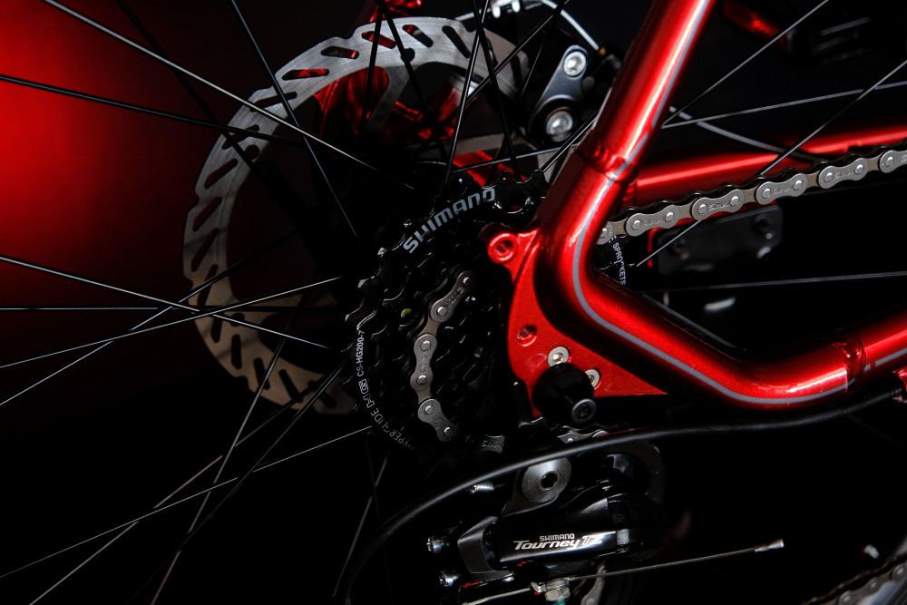 Lorak M-04 Prom Красный/Чёрный 21р (на рост 183-190)