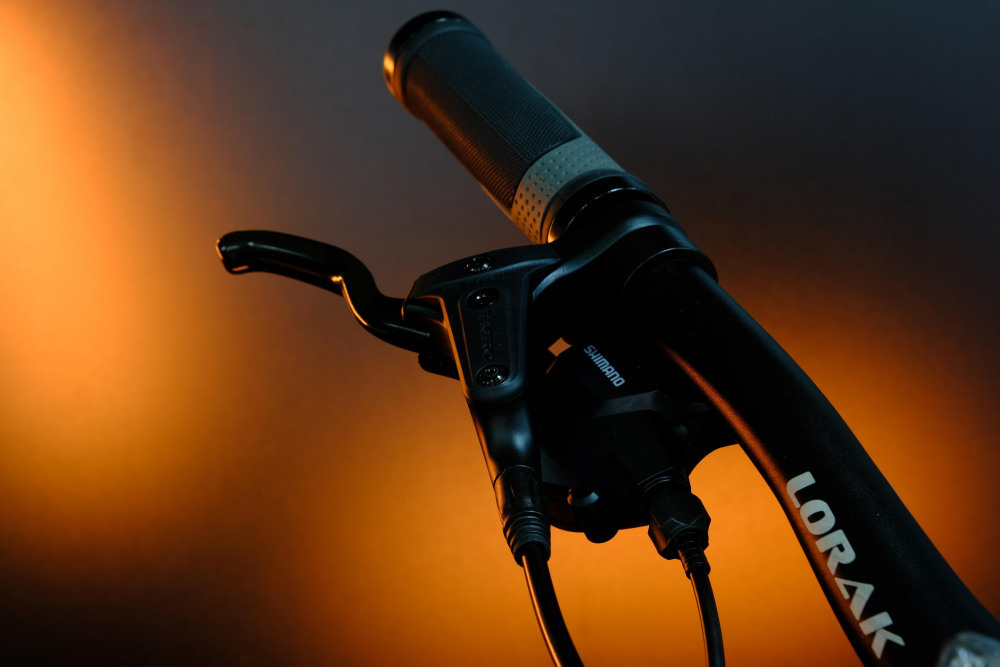 Lorak 6.0 Матовый Чёрный/Оранжевый рама 23 (на рост 189-205)