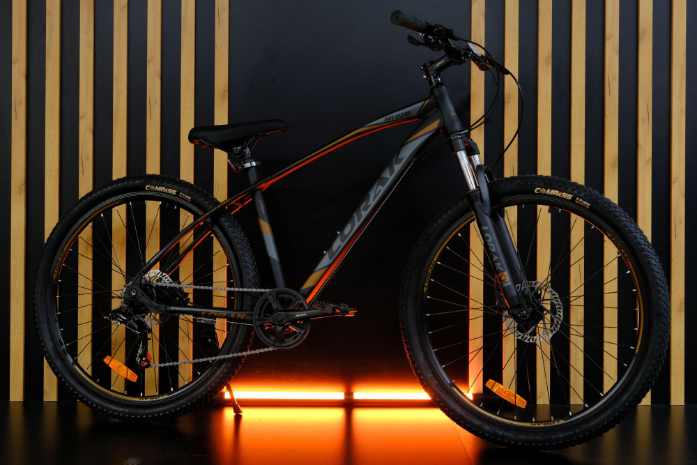 LORAK Safe 27,5 HD Матовый Черный/Коричневый рама 17 (на рост 155-173)